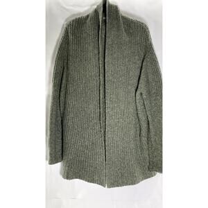 GAP Women's Gray Japan Loose Knit Open-Front Cardigan SZ M